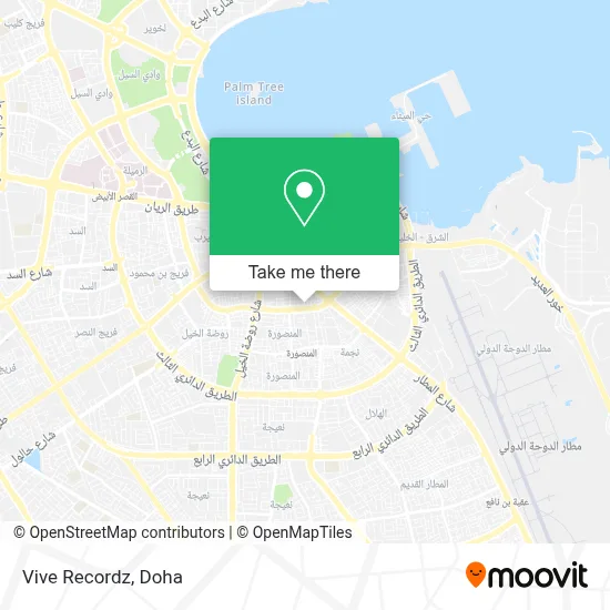 Vive Recordz map