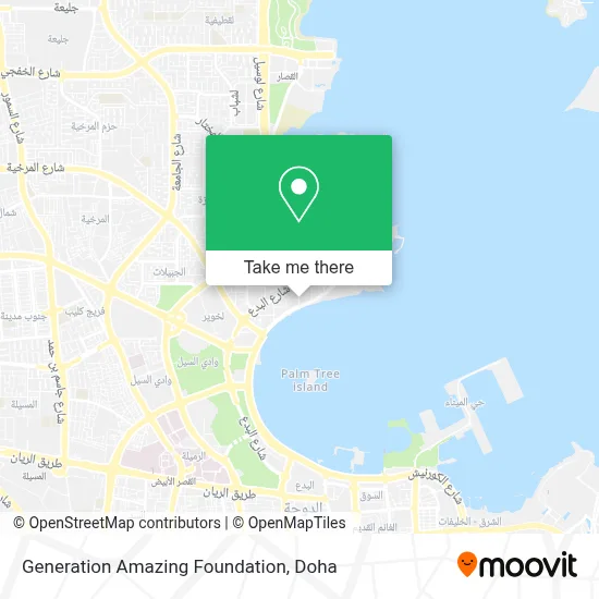 Generation Amazing Foundation map
