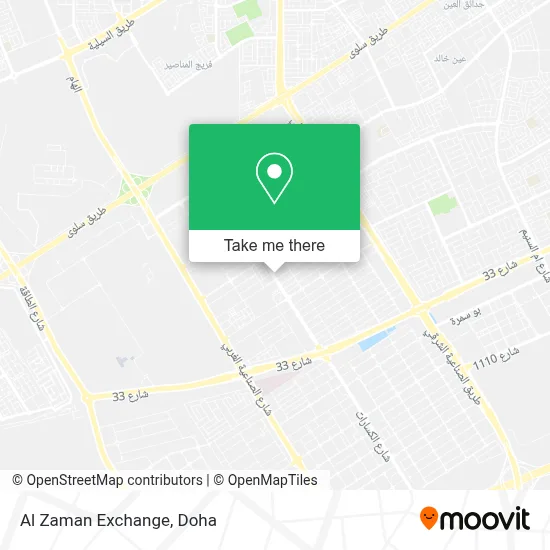 Al Zaman Exchange map