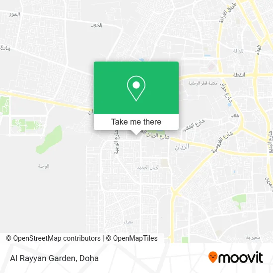 Al Rayyan Garden map