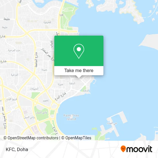KFC map