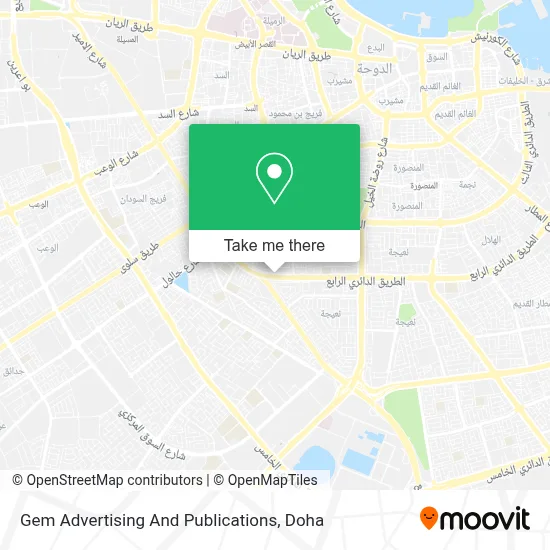 Gem Advertising And Publications map