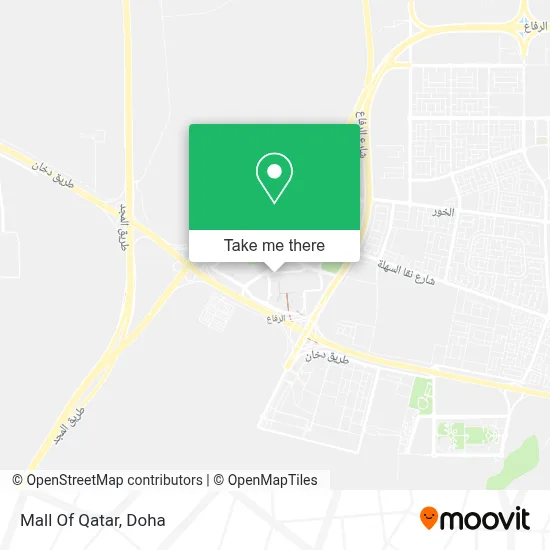 Mall Of Qatar map
