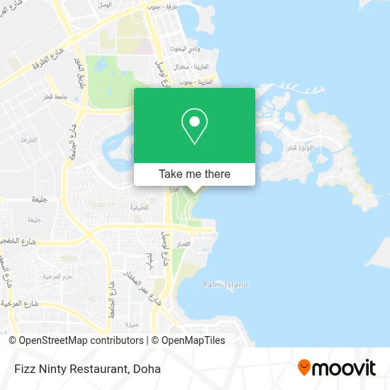 Fizz Ninty Restaurant map