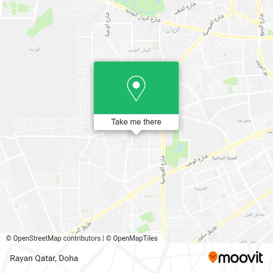 Rayan Qatar map
