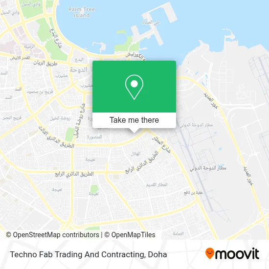 Techno Fab Trading And Contracting map