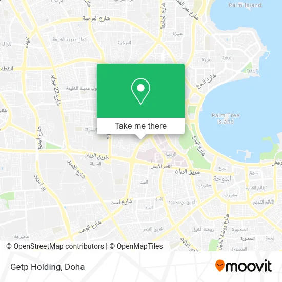 Getp Holding map