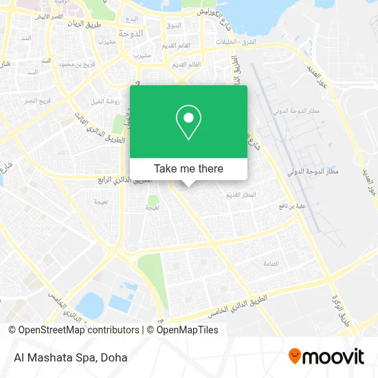 Al Mashata Spa map