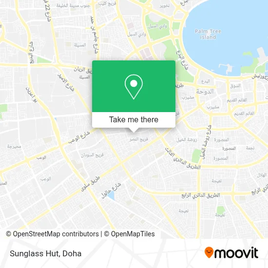 Sunglass Hut map