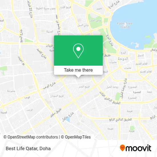 Best Life Qatar map