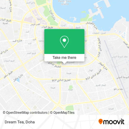 Dream Tea map