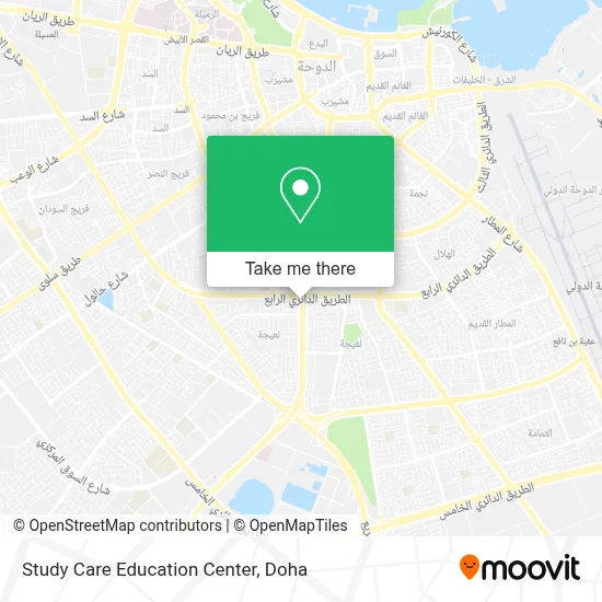 Study Care Education Center map