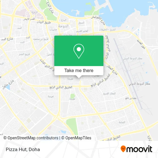 Pizza Hut map