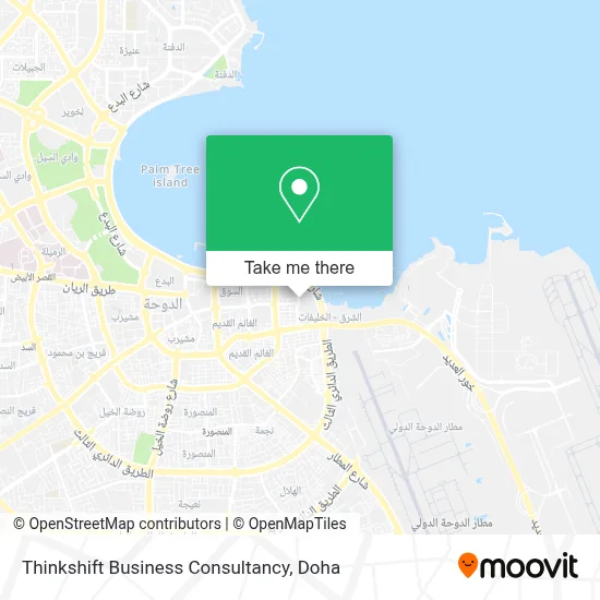 Thinkshift Business Consultancy map