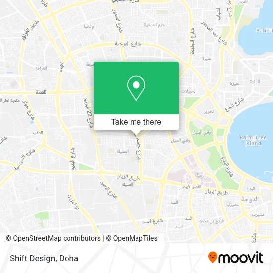 Shift Design map