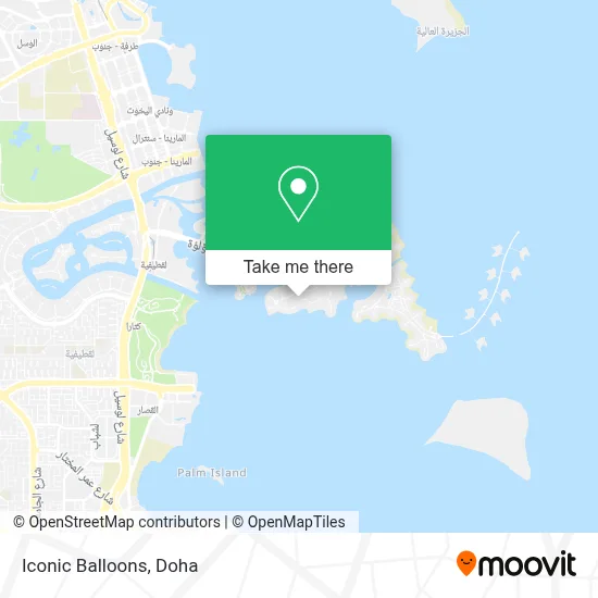 Iconic Balloons map