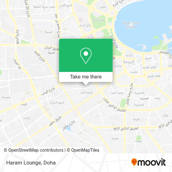 Haram Lounge map