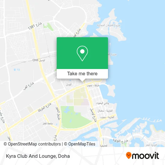 Kyra Club And Lounge map