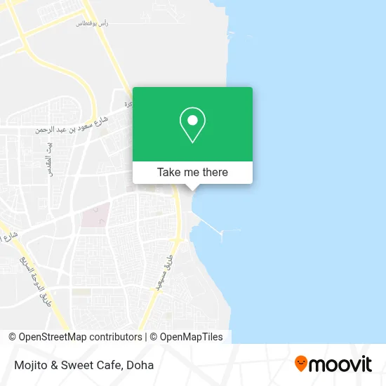 Mojito & Sweet Cafe map