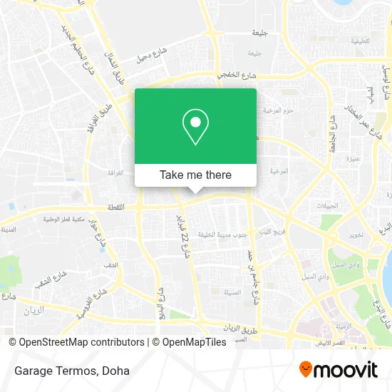 Garage Termos map