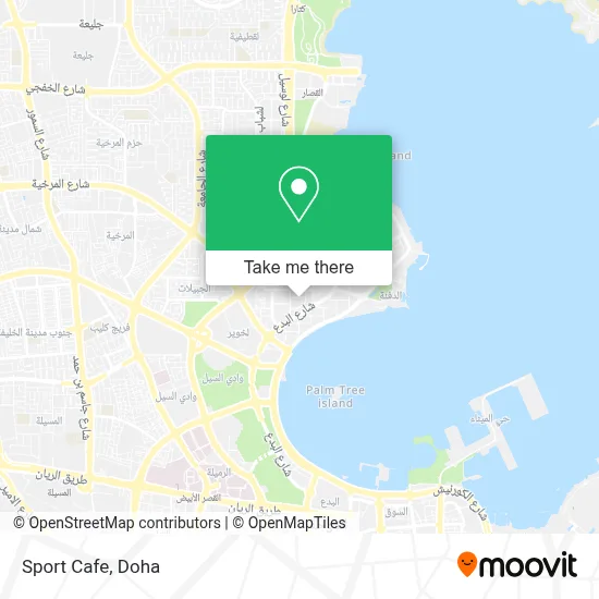 Sport Cafe map