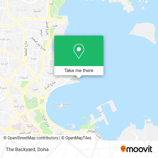 The Backyard map