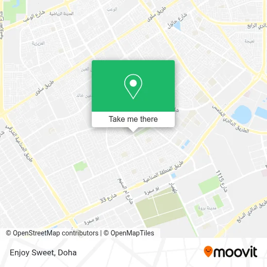 Enjoy Sweet map