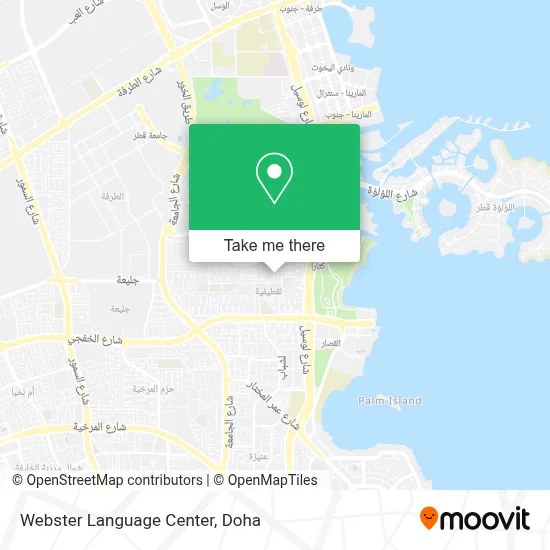 Webster Language Center map