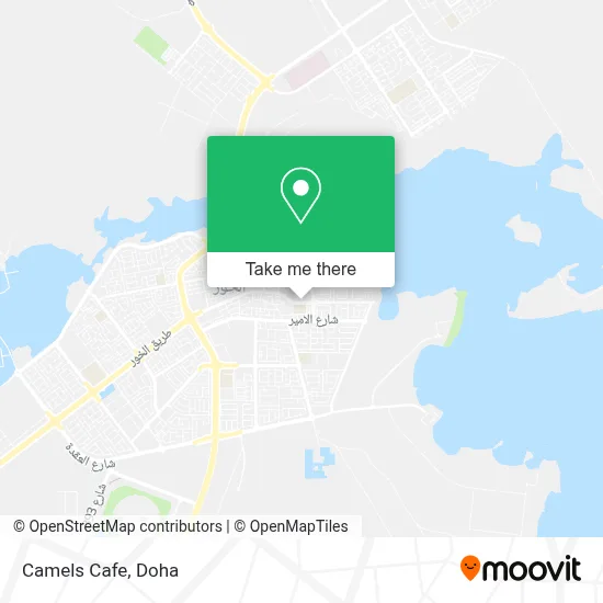 Camels Cafe map