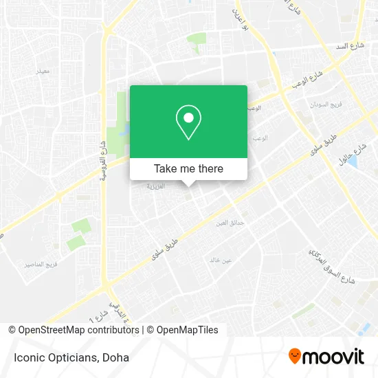 Iconic Opticians map