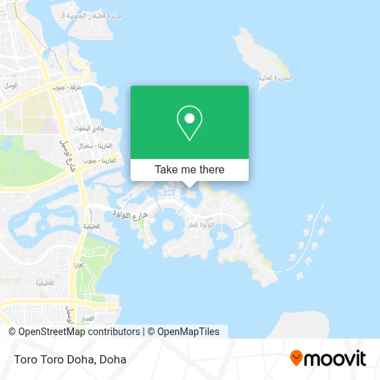 Toro Toro Doha map