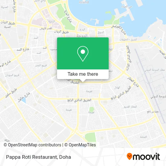 Pappa Roti Restaurant map