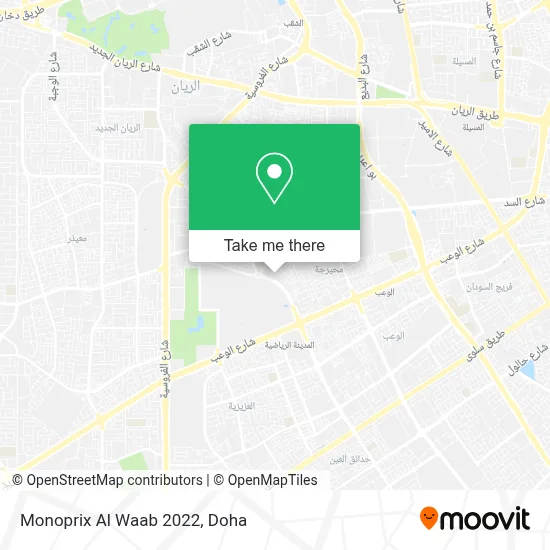 Monoprix Al Waab 2022 map