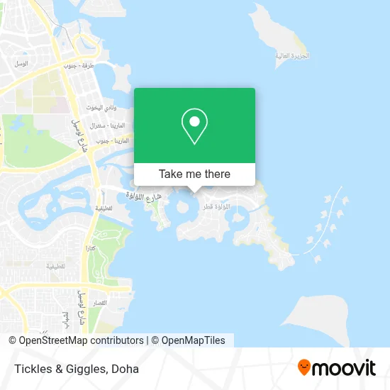 Tickles & Giggles map