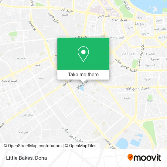 Little Bakes map