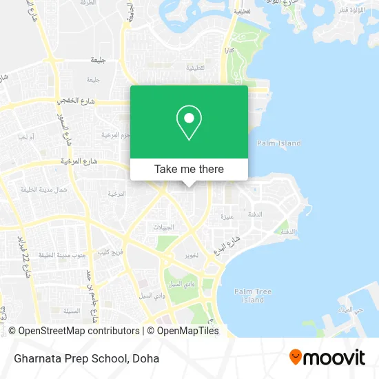 Gharnata Prep School map