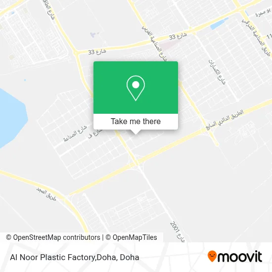 Al Noor Plastic Factory,Doha map