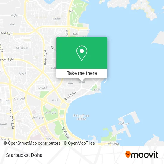 Starbucks map