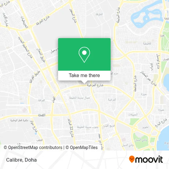 Calibre map