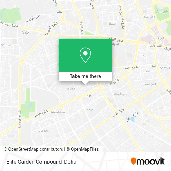 Elite Garden Compound map