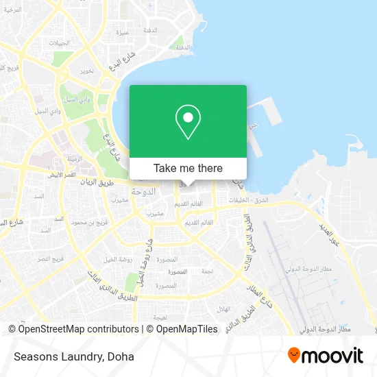 Seasons Laundry map