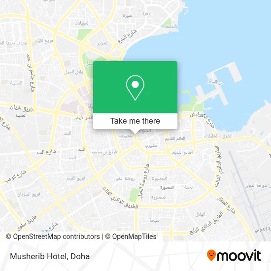 Musherib Hotel map