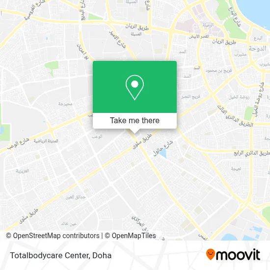 Totalbodycare Center map