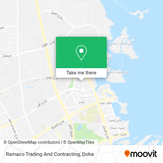 Ramaco Trading And Contracting map