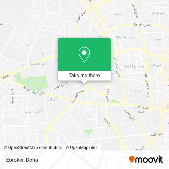 Ebroker map