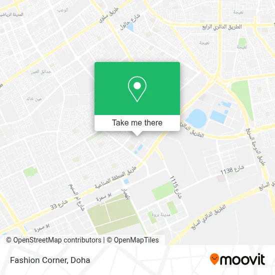 Fashion Corner map