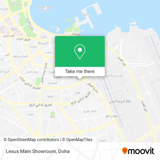 Lexus Main Showroom map