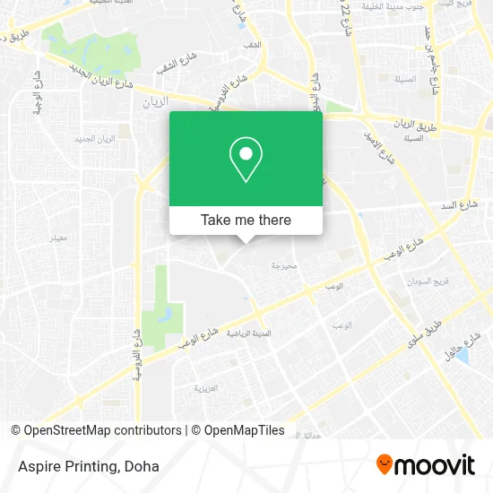 Aspire Printing map