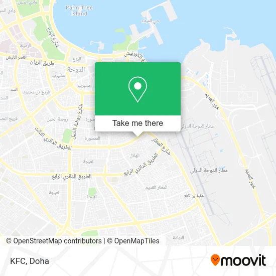 KFC map