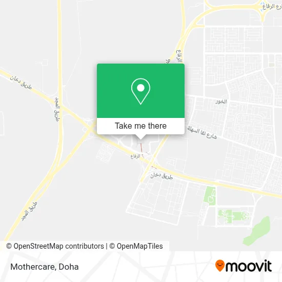 Mothercare map